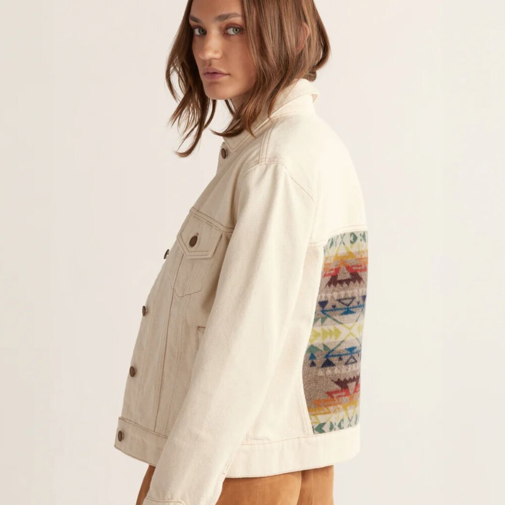 Pendleton Women's Denim Trucker Jacket - Picture 4 of 6